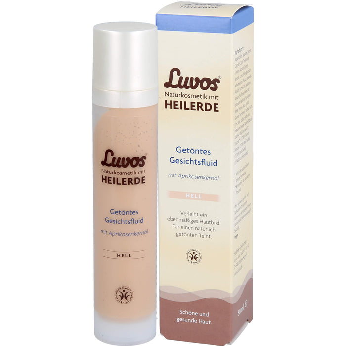 Luvos Naturkosmetik getöntes Gesichtsfluid hell, 50 ml Lösung