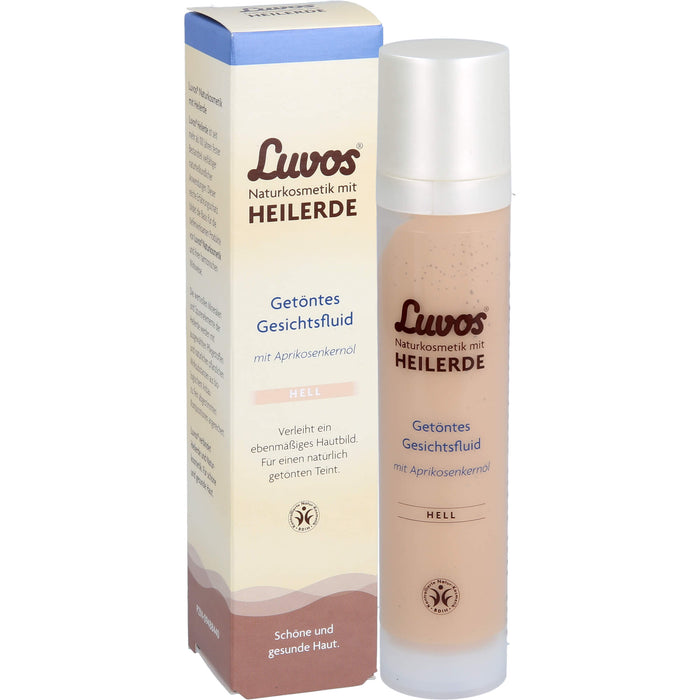 Luvos Naturkosmetik getöntes Gesichtsfluid hell, 50 ml Lösung