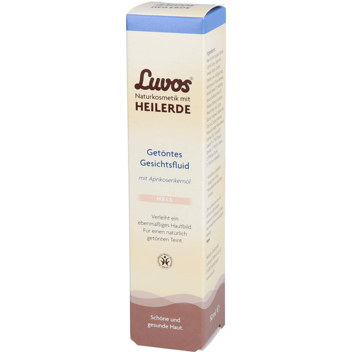 Luvos Naturkosmetik getöntes Gesichtsfluid hell, 50 ml Lösung