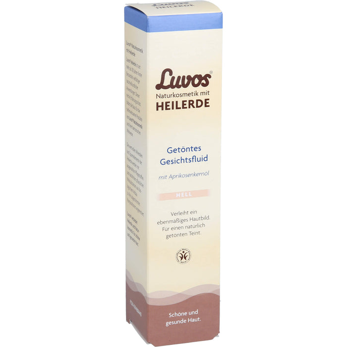 Luvos Naturkosmetik getöntes Gesichtsfluid hell, 50 ml Lösung