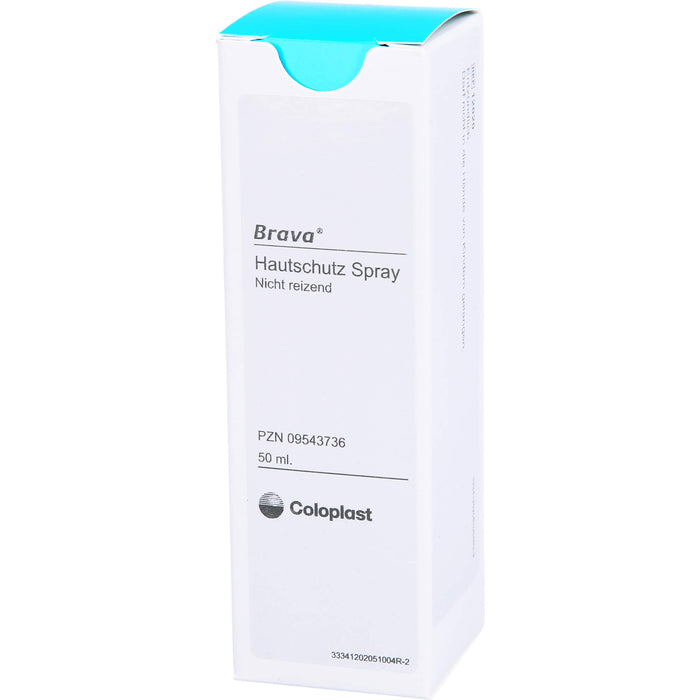 Brava Hautschutz-Spray zum Schutz der Haut vor Ausscheidungen und Haftmaterial, 50 ml Solution