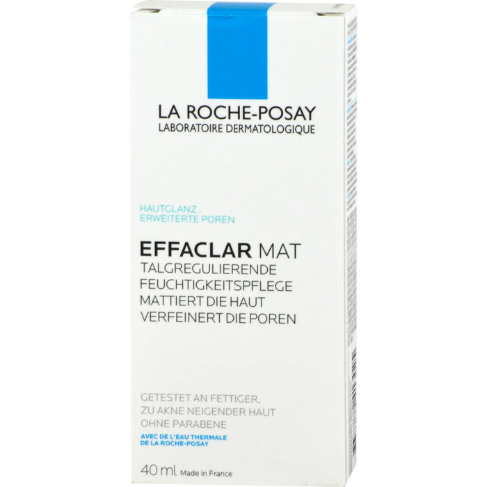 La Roche-Posay Effaclar Mat+ talgregulierende Feuchtigkeitspflege Creme, 40 ml Cream