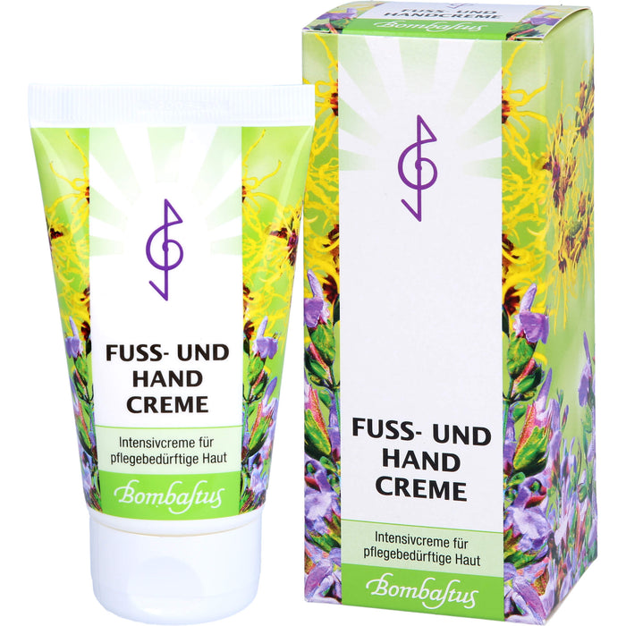Bombastus Fuß-und Handcreme, 75 ml Cream