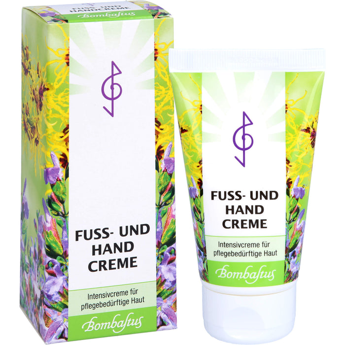 Bombastus Fuß-und Handcreme, 75 ml Cream