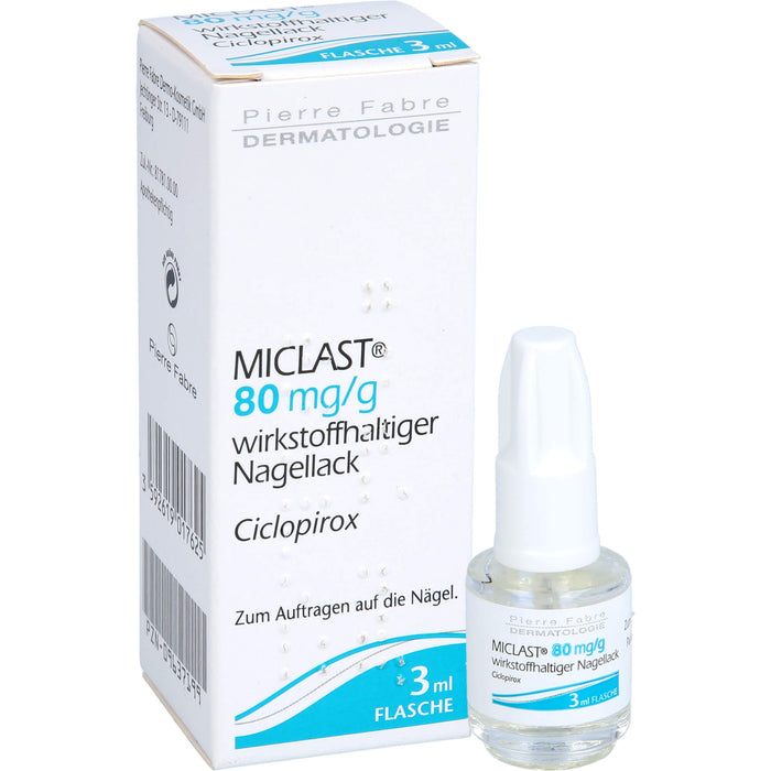 MICLAST Nagellack bei Nagelpilz, 3 ml Lösung