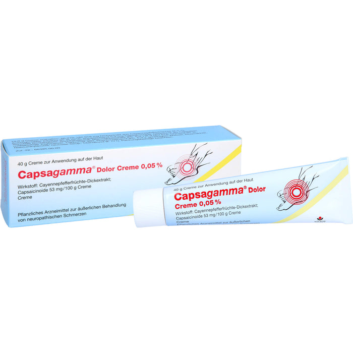 Capsagamma  Dolor Creme 0,05%, 40 g Creme
