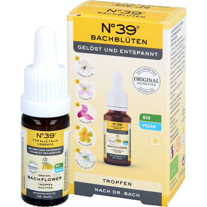 LEMON PHARMA Bachblüten Notfall für alle Fälle No.39 Tropfen, 10 ml Solution