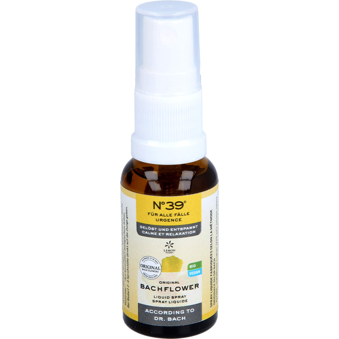 Original Bachblüten No. 39 Für alle Fälle Liquid Spray für Ruhe und Gelassenheit, 20 ml Solution