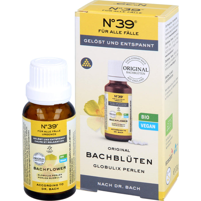 Original Bachblüten No.39 für alle Fälle Globulix Perlen Ruhe und Gelassenheit, 20 g Poudre
