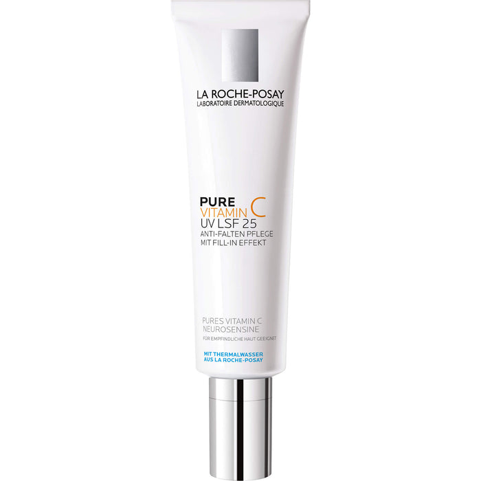 La Roche-Posay Pure Vitamin C UV LSF 25 Anti-Age Creme für empfindliche Haut, 40 ml Cream
