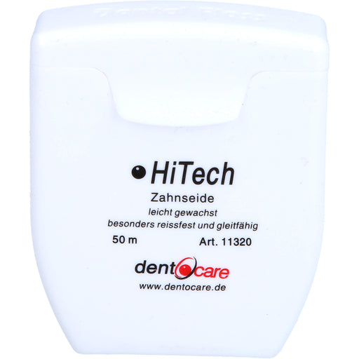 dentocare Hi Tech Zahnseide leicht gewachst 50 m, 1 St. Zahnseide