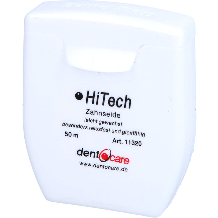dentocare Hi Tech Zahnseide leicht gewachst 50 m, 1 pc Fil dentaire