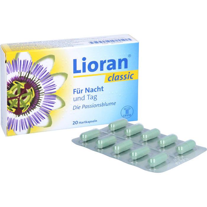 Lioran® classic für Nacht und Tag die Passionsblume, 260 mg Hartkapseln, 20 St HKP