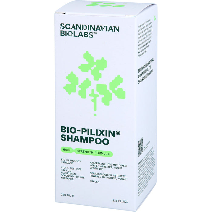 Scandinavian Biolabs Bio-Pilixin Shampoo für Frauen, 250 ml Shampoing