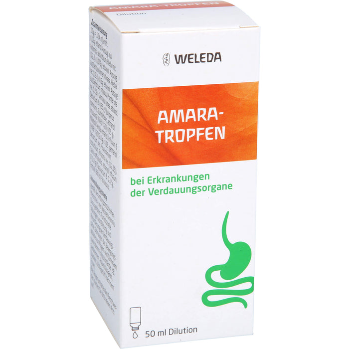 WELEDA Amara Tropfen bei Erkrankungen der Verdauungsorgane, 50 ml Solution