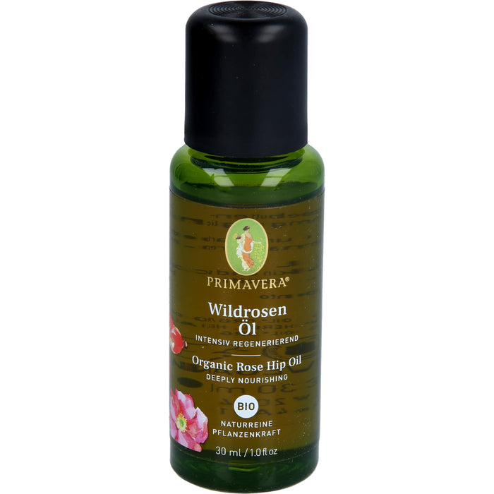 PRIMAVERA Wildrosenöl bio, 30 ml Öl