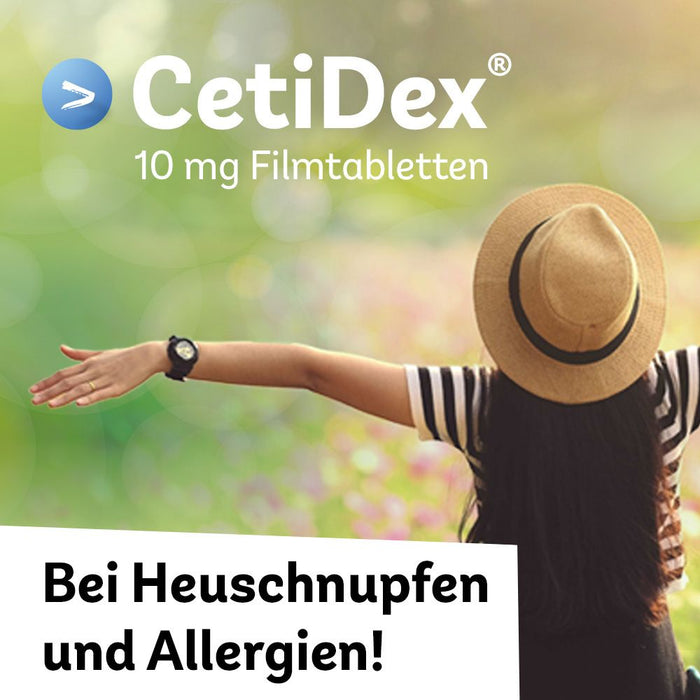 CetiDex 10 mg Tabletten bei Allergien, 50 St. Tabletten