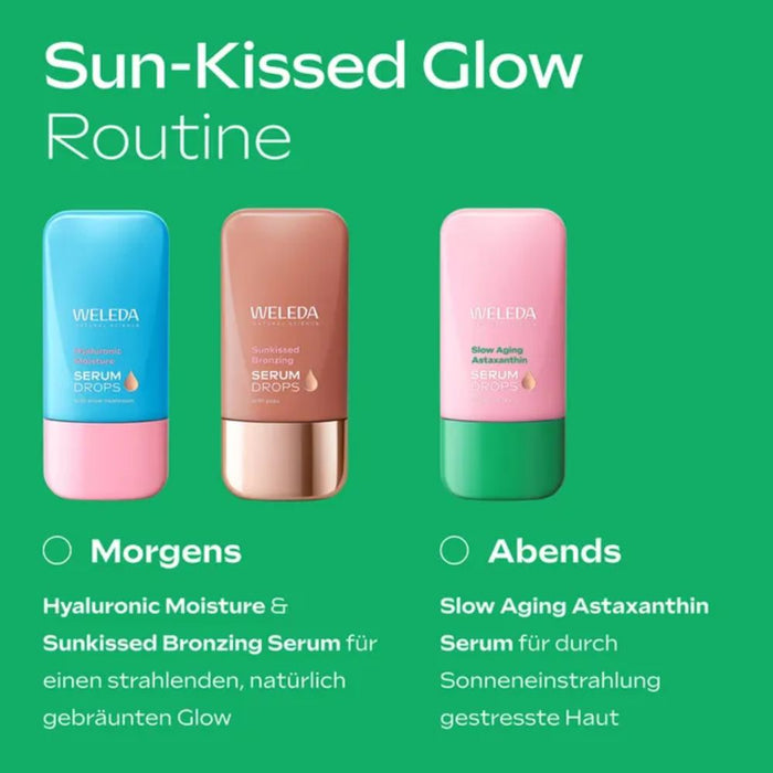 WELEDA Slow Aging Astaxanthin Serum Drops Zellschutz & verlangsamte Hautalterung, 30 ml Solution