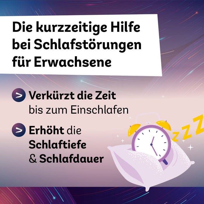 Doxylamin Dexcel 25 mg zur Kurzzeitbehandlung von Schlafstörungen bei Erwachsenen, 20 pcs. Tablets