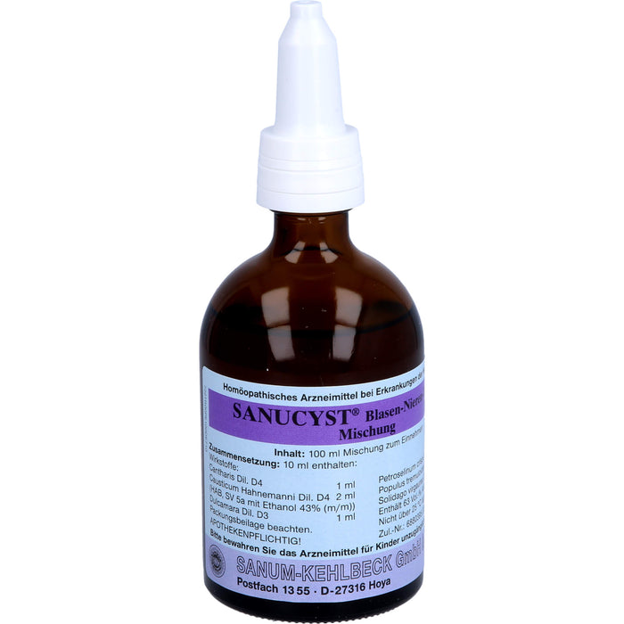 Sanucyst® Blasen-Nieren-Tropfen, 100 ml TEI