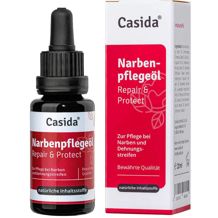 Casida Repair & Protect Narbenpflegeöl, 20 ml Huile