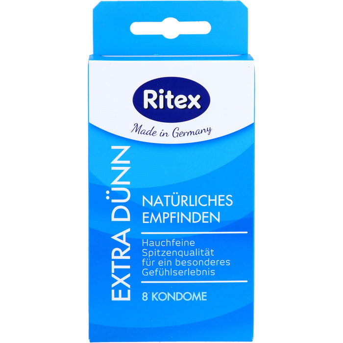 Ritex Extra dünn Kondome natürliches Gefühl, 8 St. Kondome