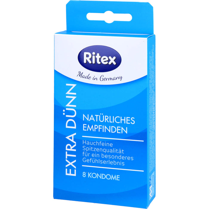 Ritex Extra dünn Kondome natürliches Gefühl, 8 St. Kondome