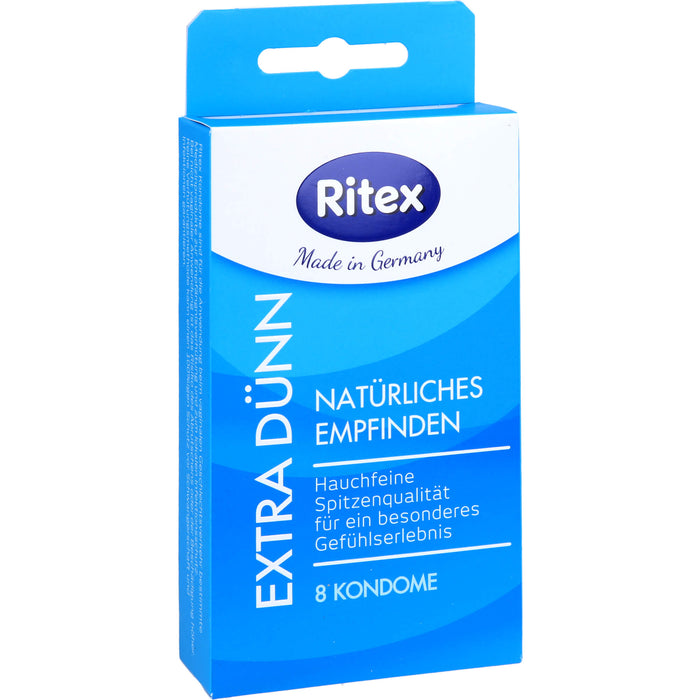 Ritex Extra dünn Kondome natürliches Gefühl, 8 St. Kondome
