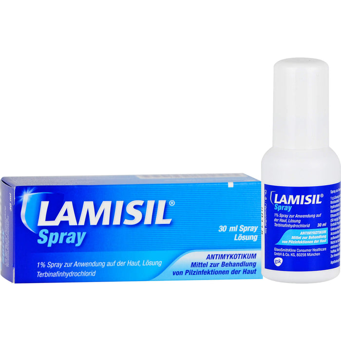LAMISIL Spray bei Pilzinfektionen der Haut, 30 ml Solution