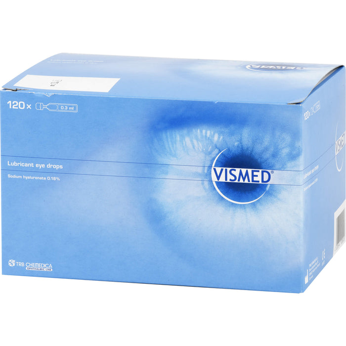 VISMED Lösung zur Benetzung von trockenen Augen, 120 pcs. Single-dose pipettes