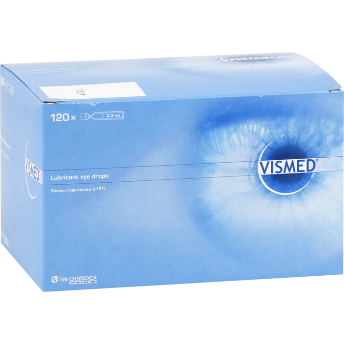 VISMED Lösung zur Benetzung von trockenen Augen, 120 pcs. Single-dose pipettes