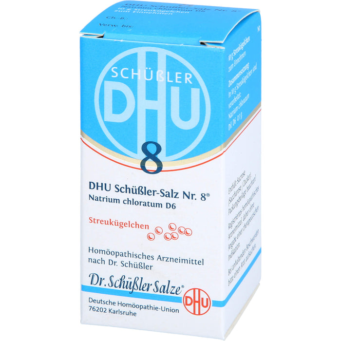 DHU Schüßler-Salz Nr. 8 Natrium chloratum D6, 10 g Globuli