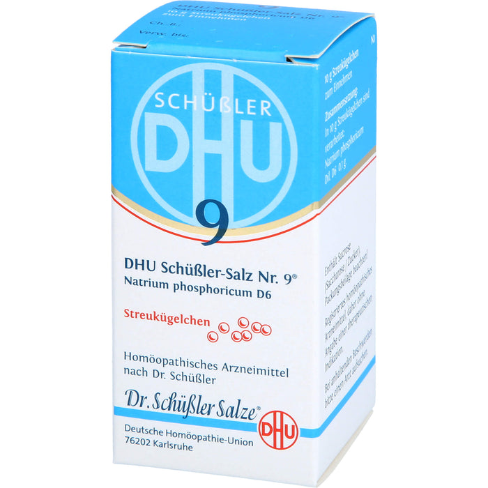 DHU Schüßler-Salz Nr. 9 Natrium phosphoricum D 6, 10 g Globuli
