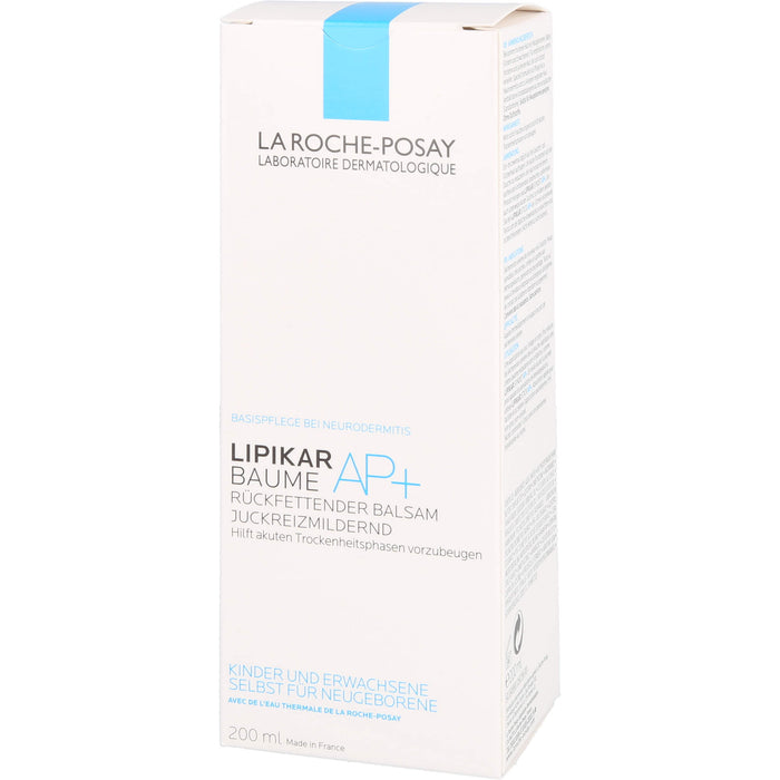 La Roche-Posay Lipikar Baume AP+ rückfettender Balsam, 200 ml Cream