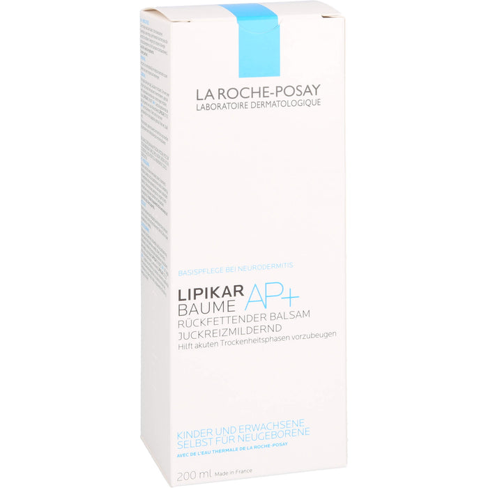 La Roche-Posay Lipikar Baume AP+ rückfettender Balsam, 200 ml Cream