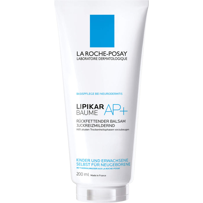 La Roche-Posay Lipikar Baume AP+ rückfettender Balsam, 200 ml Cream