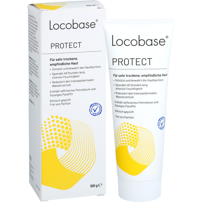 Locobase Protect lipidreiche Intensiv-Pflegecreme für sehr trockene, empfindliche Haut, 100 g Cream
