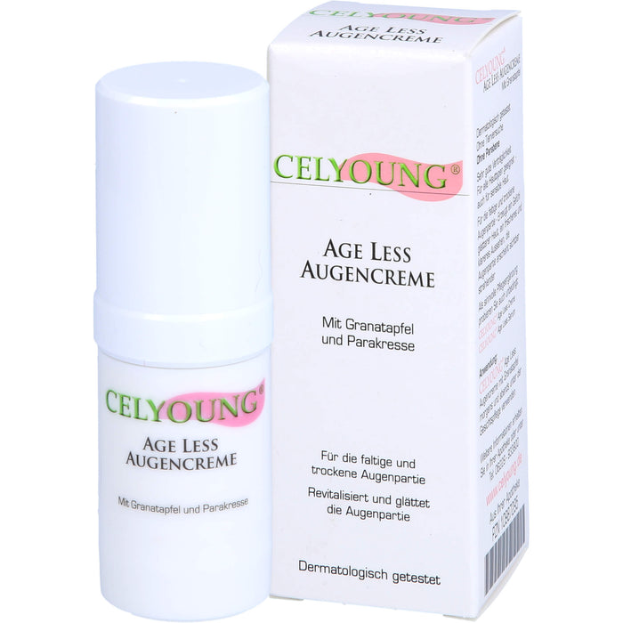 CELYOUNG Age Less Augencreme mit Granatapfel, 15 ml Creme