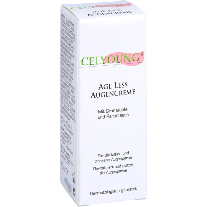 CELYOUNG Age Less Augencreme mit Granatapfel, 15 ml Creme