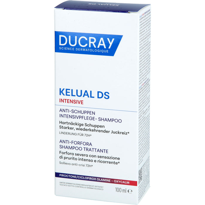 DUCRAY KELUAL DS Intensive Anti-Schuppen Intensivpflege-Shampoo, 100 ml Shampoing