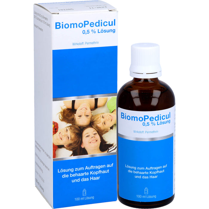 BiomoPedicul 0,5 % Lösung bei Befall mit Kopfläusen, 100 ml Solution
