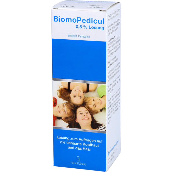 BiomoPedicul 0,5 % Lösung bei Befall mit Kopfläusen, 100 ml Solution