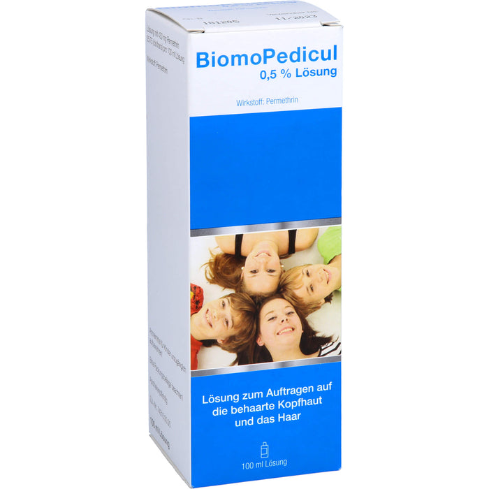 BiomoPedicul 0,5 % Lösung bei Befall mit Kopfläusen, 100 ml Solution