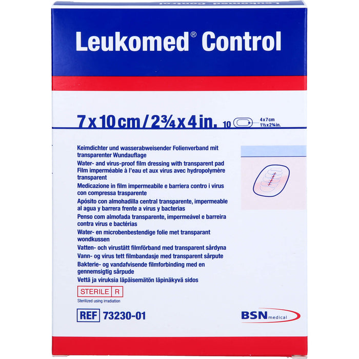 Leukomed Control 7x10cm, 10 St PFL