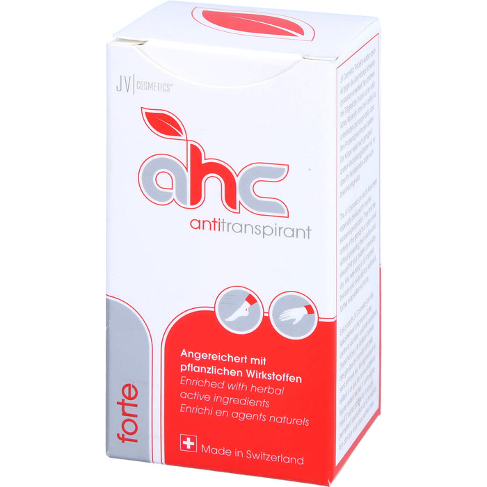 ahc forte Antitranspirant, 30 ml Solution