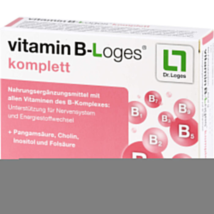 vitamin B-Loges komplett Filmtabletten, 60 St., 60 pc Tablettes