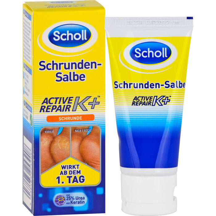 Scholl Schrunden Salbe Active Repair K+, 60 ml Onguent
