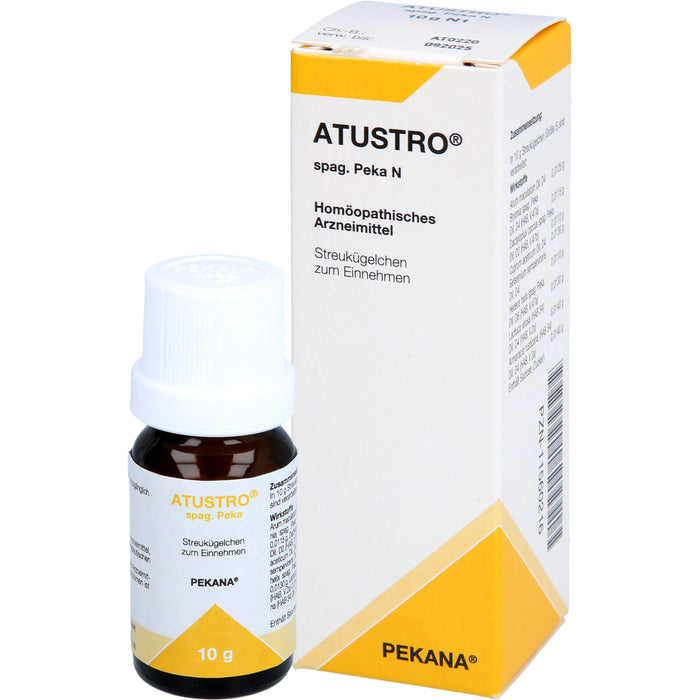 PEKANA Atustro spag. Peka Globuli, 10 g Globules