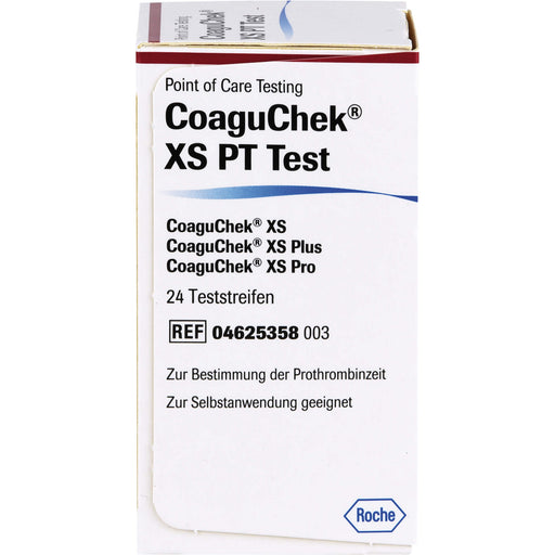 CoaguChek® XS PT Test PST, 1X24 St TTR
