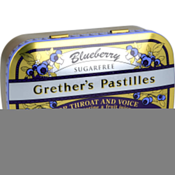 Grether's Pastilles Blueberry sugarfree, 110 g Pastillen